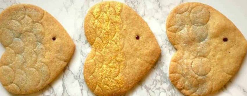 The Cutest Fish Head Cookies (Made From Heart Cookie Cutters!)