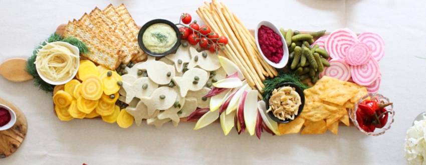 The Most Amazing Gefilte Fish Board For Rosh Hashanah!