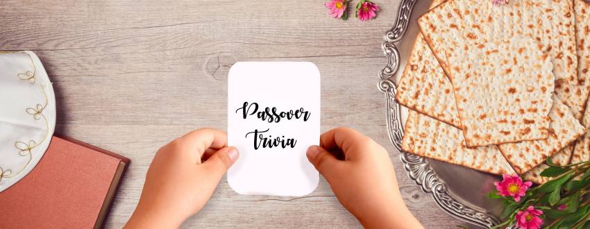 Keep Your Kids Engaged at the Seder with This Trivia Game