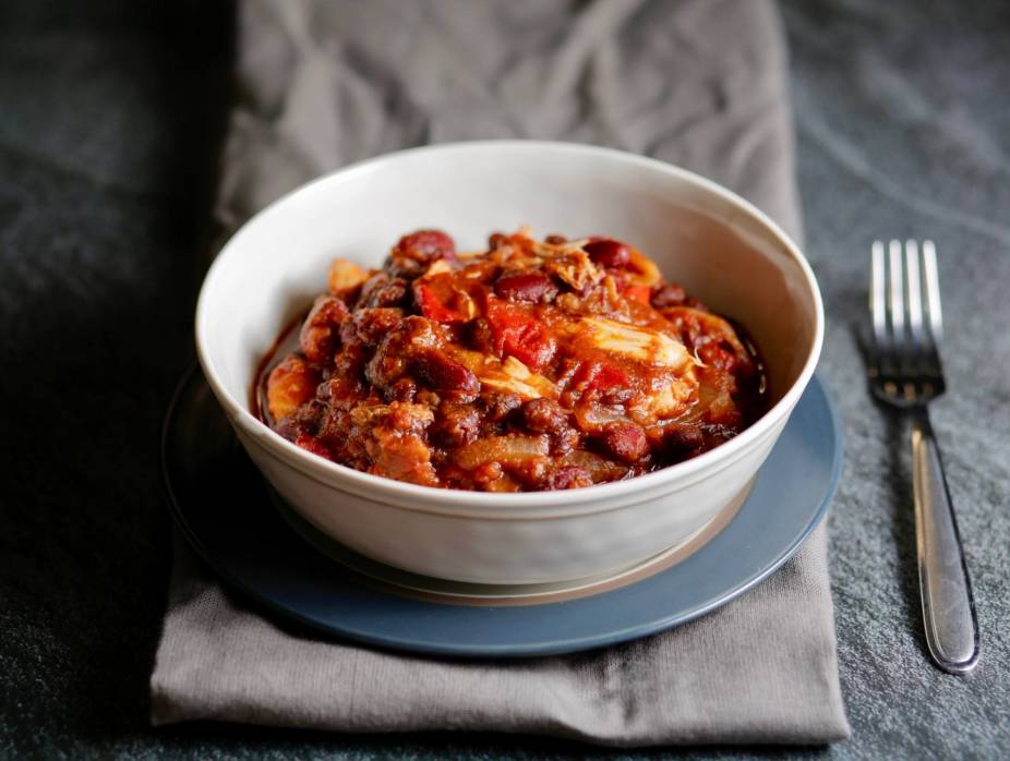 Crockpot Chicken Chili