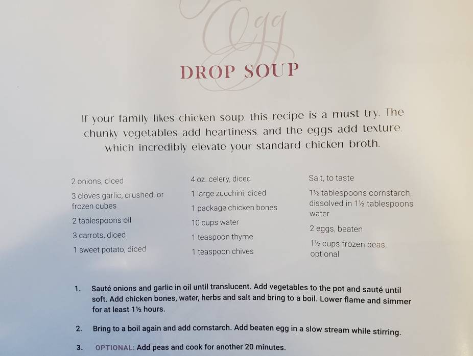 egg drop soup