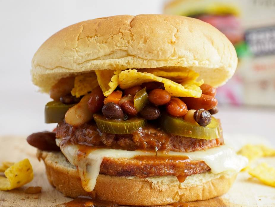 Pepper Jack Stuffed Perfect Burger (Parve)