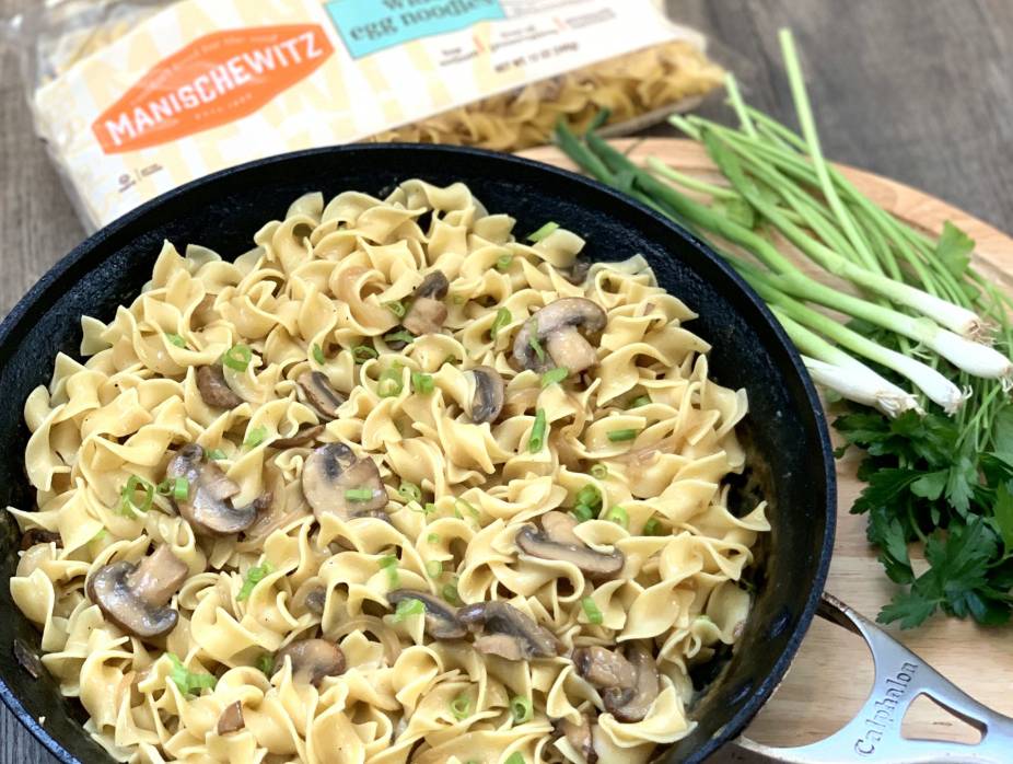 Vegetarian Portobello Mushroom Stroganoff