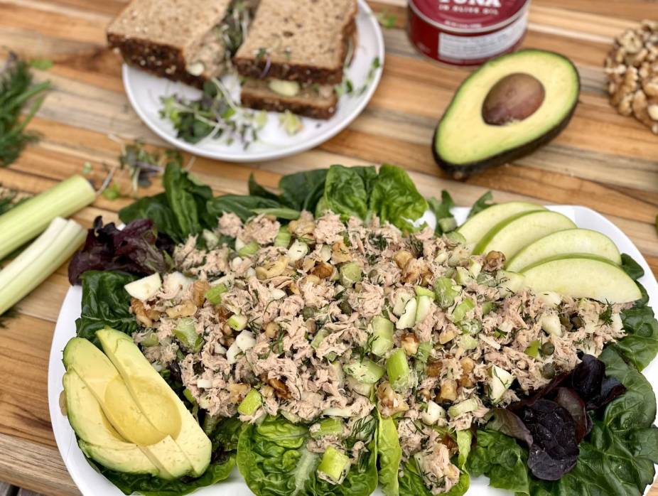 Waldorf Tuna Salad