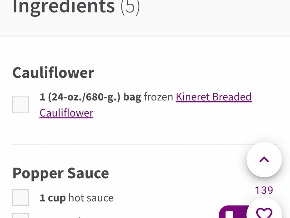 hot pepper cauliflower