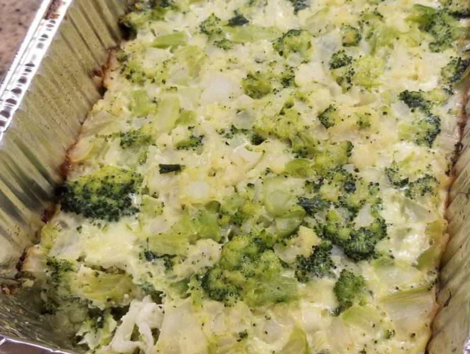 Broccoli Cauliflower Kugel