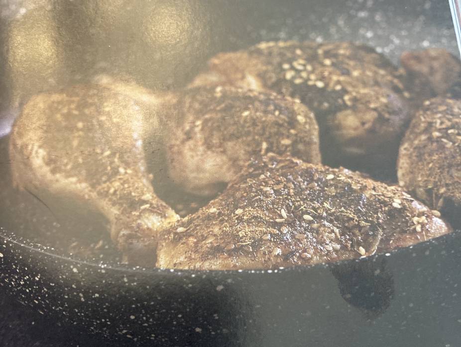 zaatar balsamic baked chicken