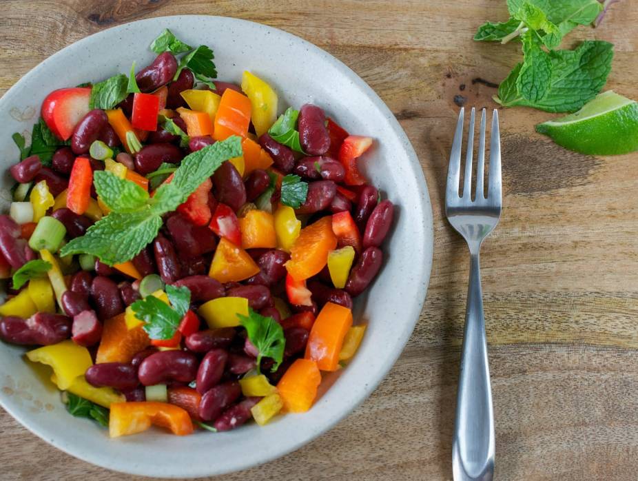 Bean and Pepper Salad