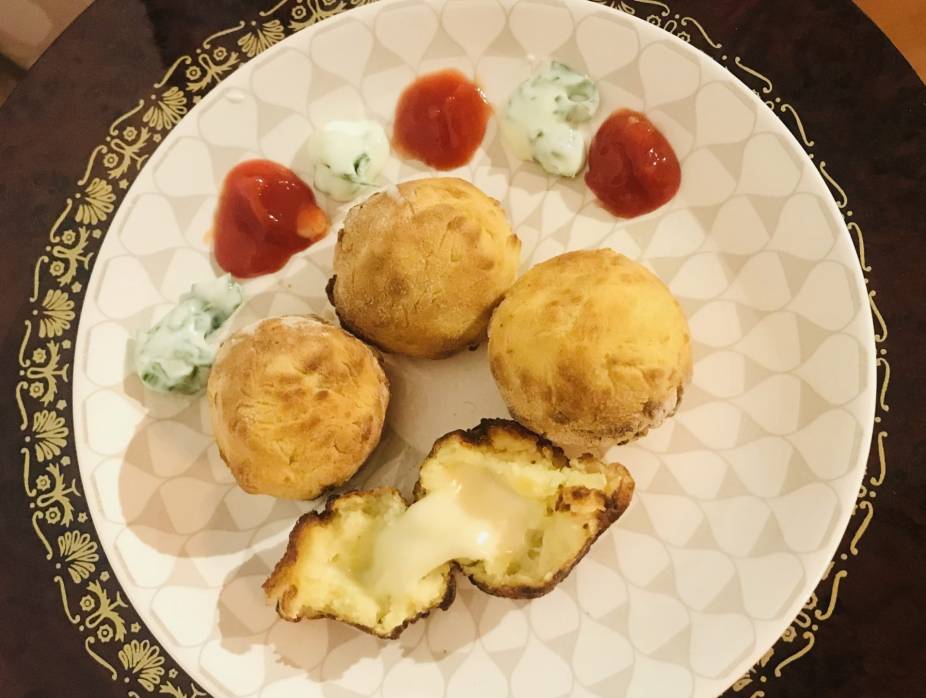 Mash Potato Cheese Bombs, AirFryerStyle