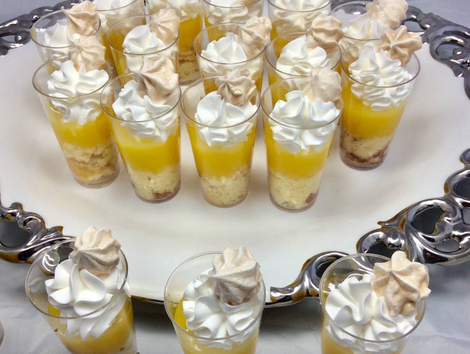 Mini Lemon Trifle Cups Kosher
