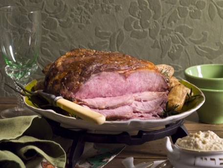 Scotch Fillet (Rib Eye) with Rosemary Potatoes and Horseradish Cream ...