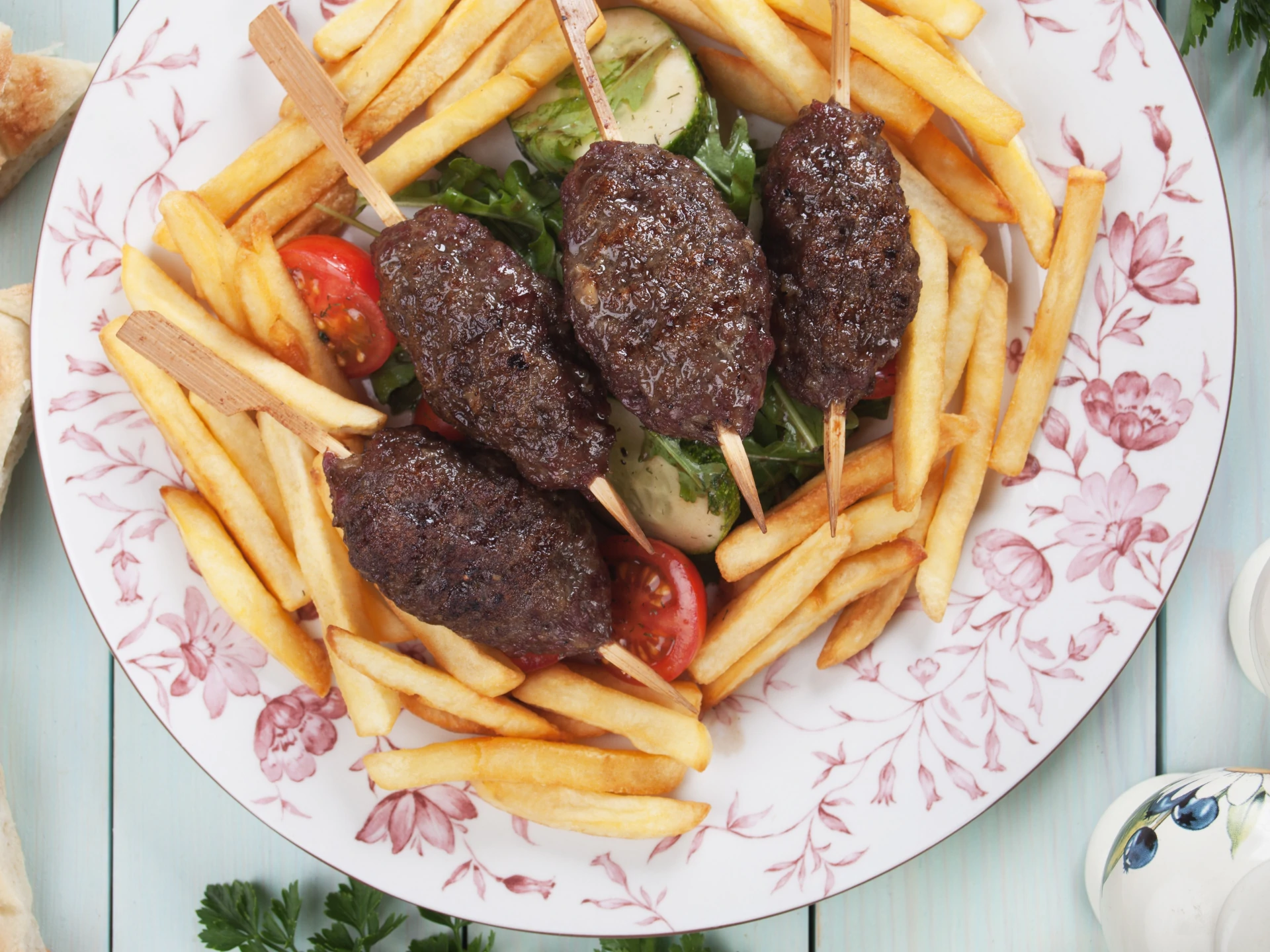 Kofta Kebab Sheet-Pan Dinner