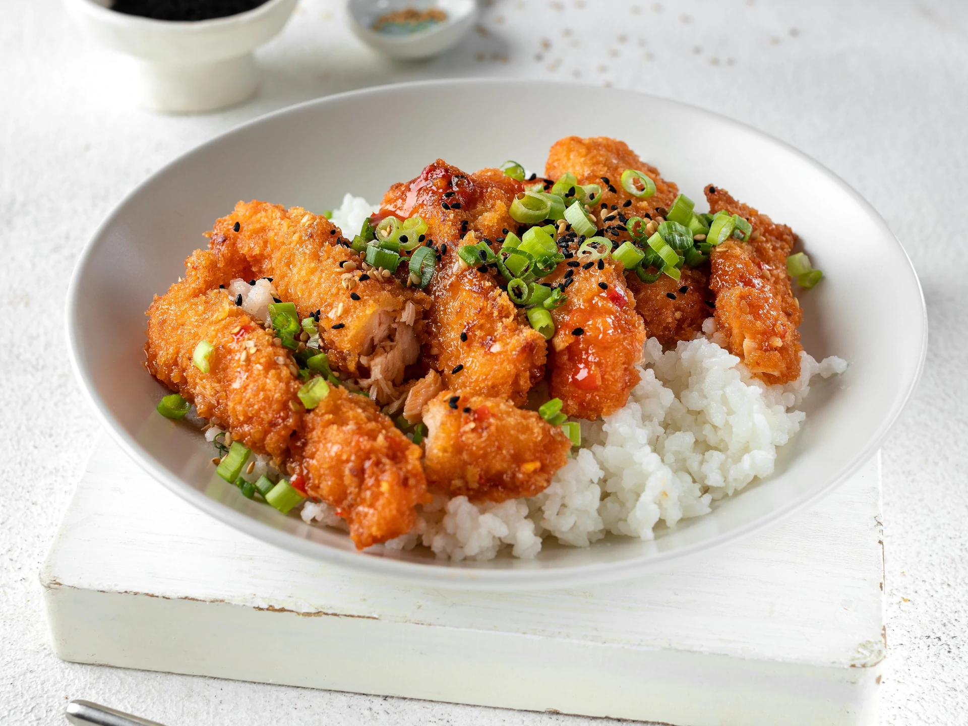 Sweet Chili Salmon Poppers