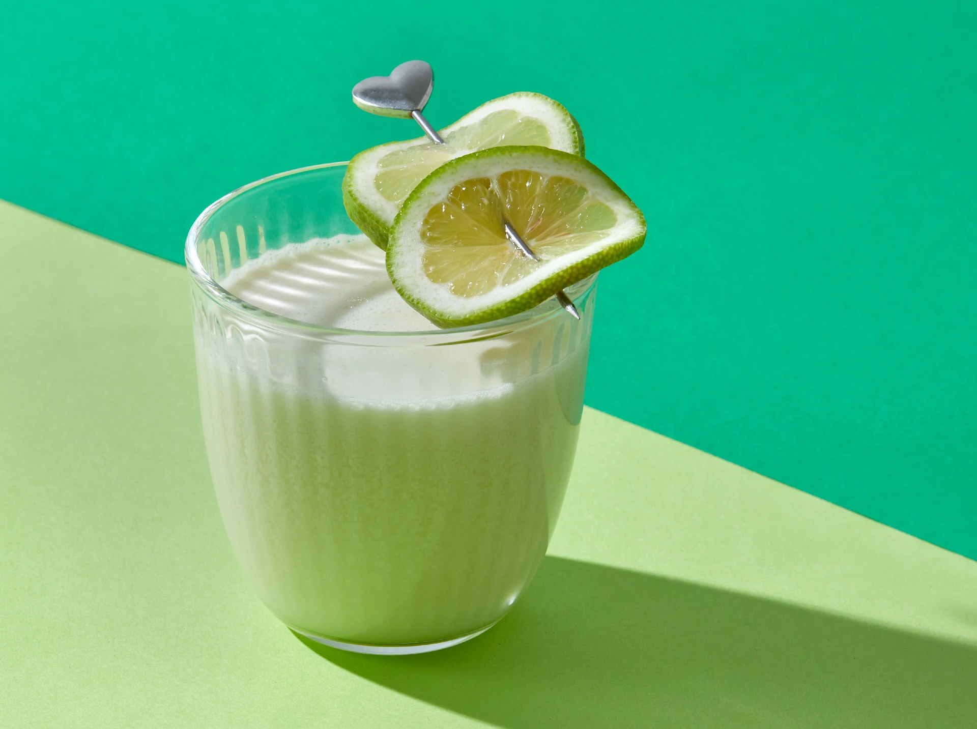 Frothy Pineapple Limeade