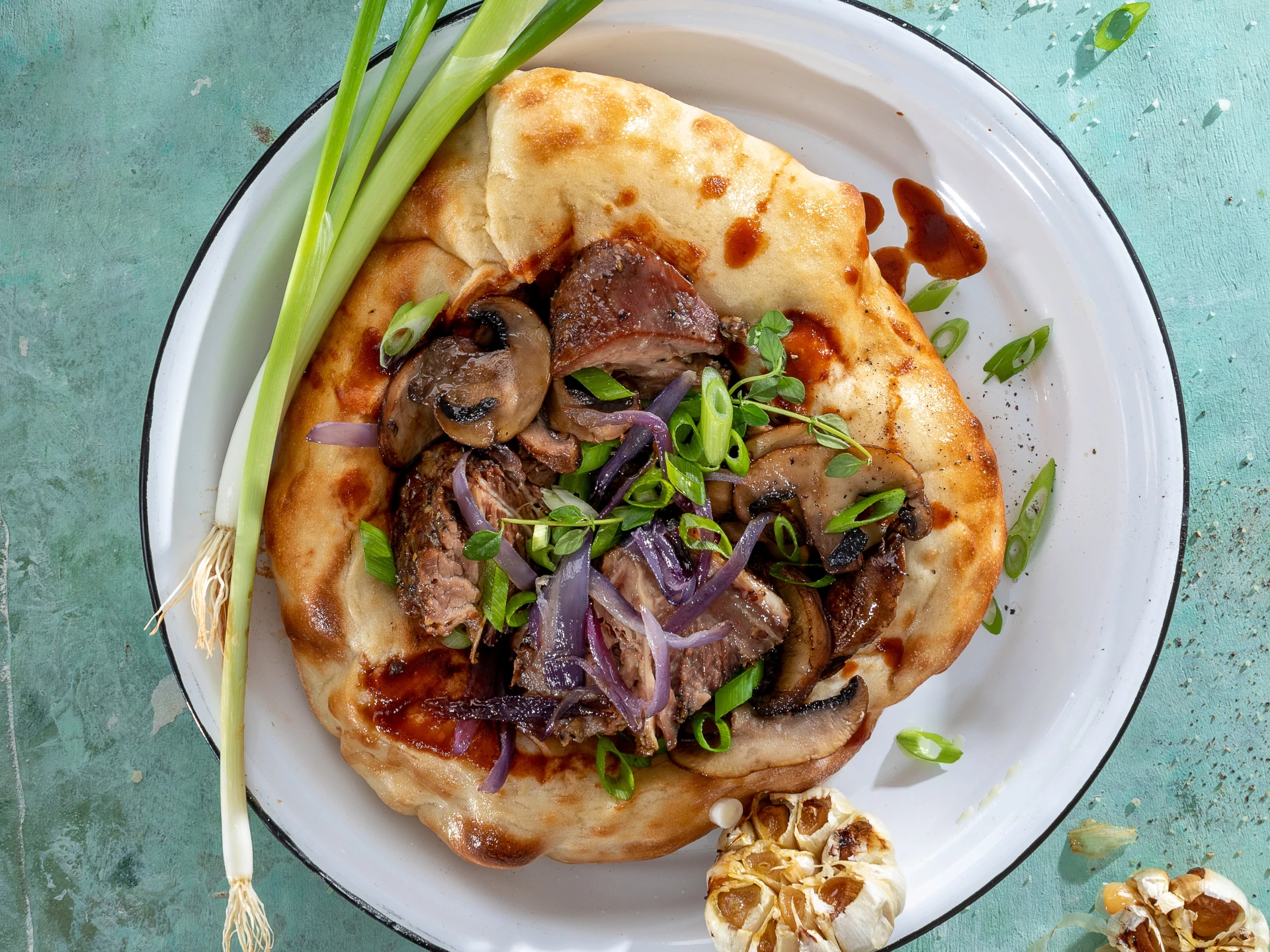 The “Meat Eater” Focaccia