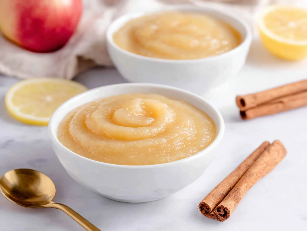 Fresh and Natural Applesauce