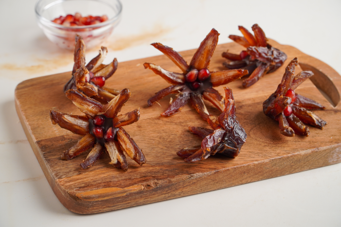 3-Ingredient Date Flowers for Rosh Hashanah