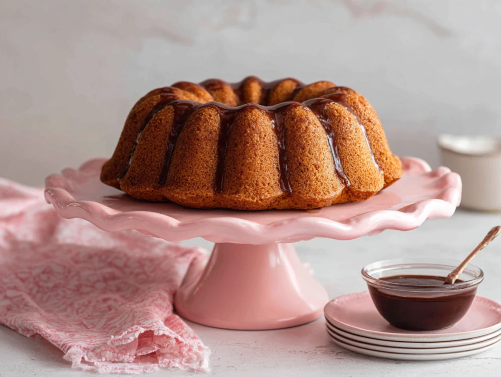 No-Snow Marble Cake