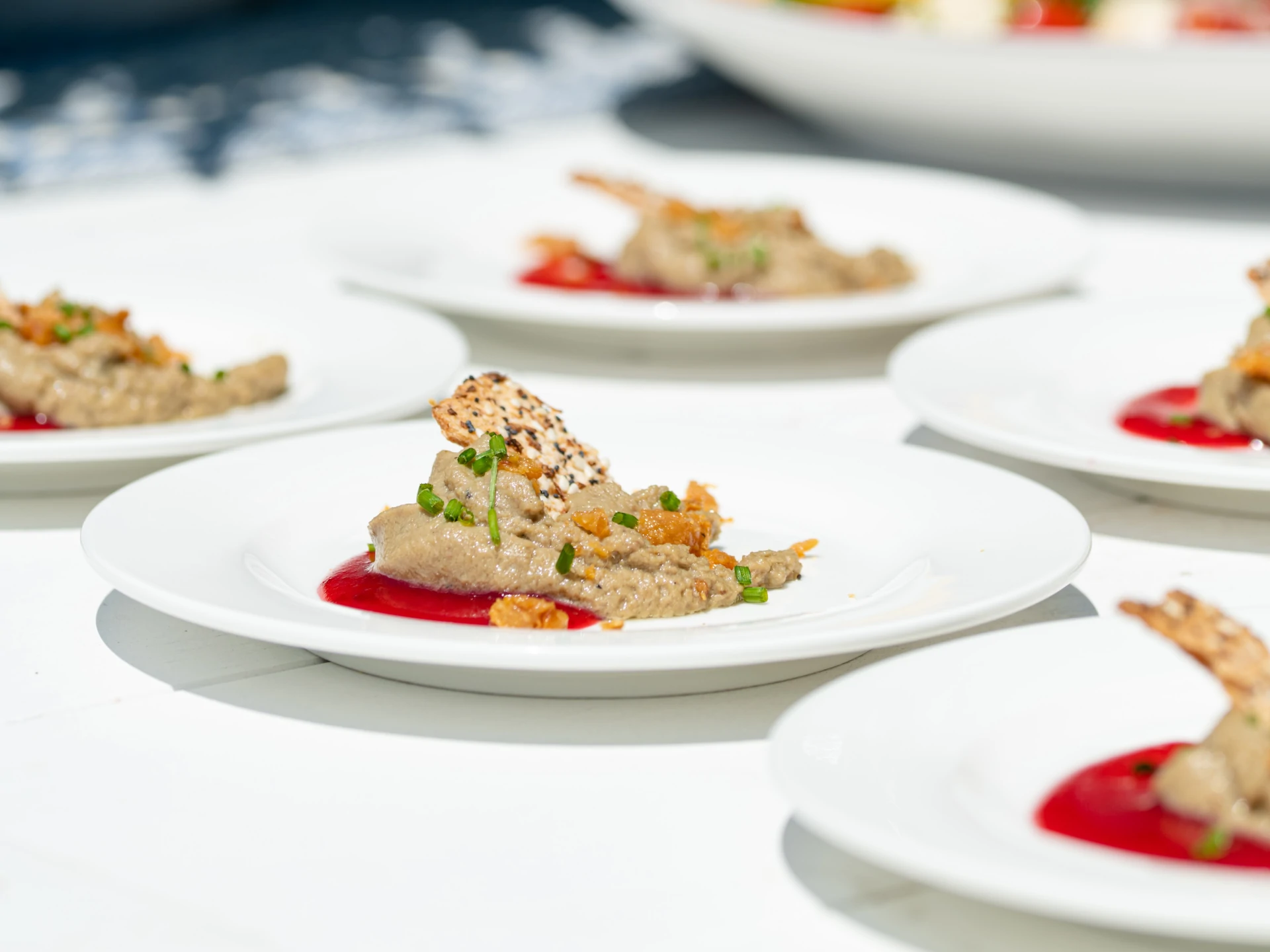 Liver Pâté with Plum Sauce