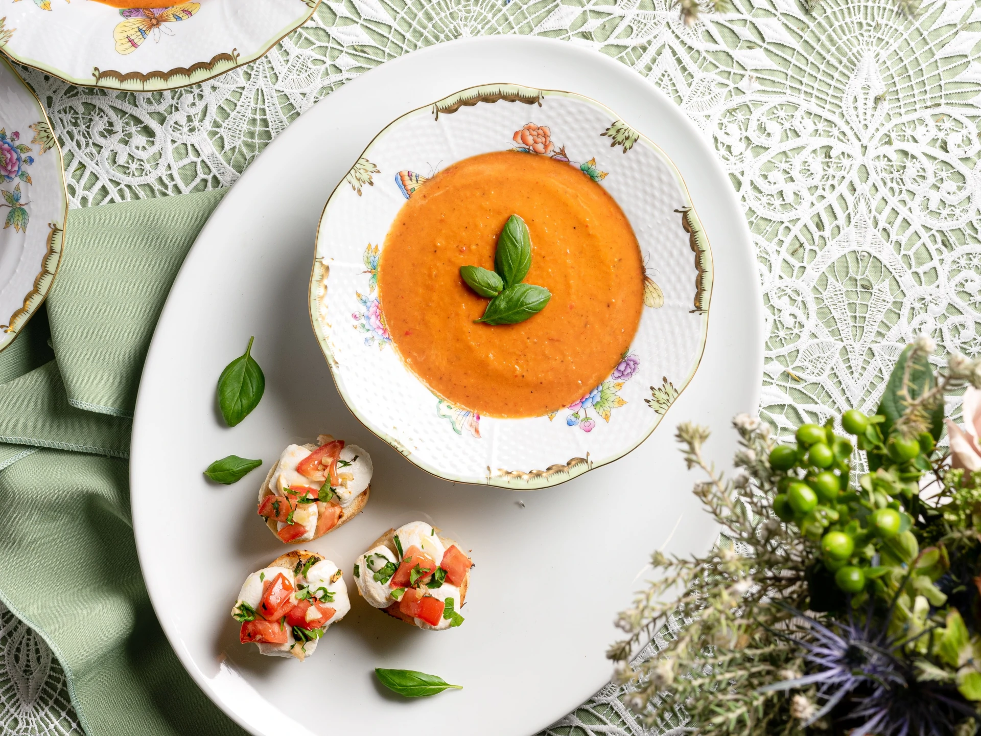 Tomato Soup with Cream