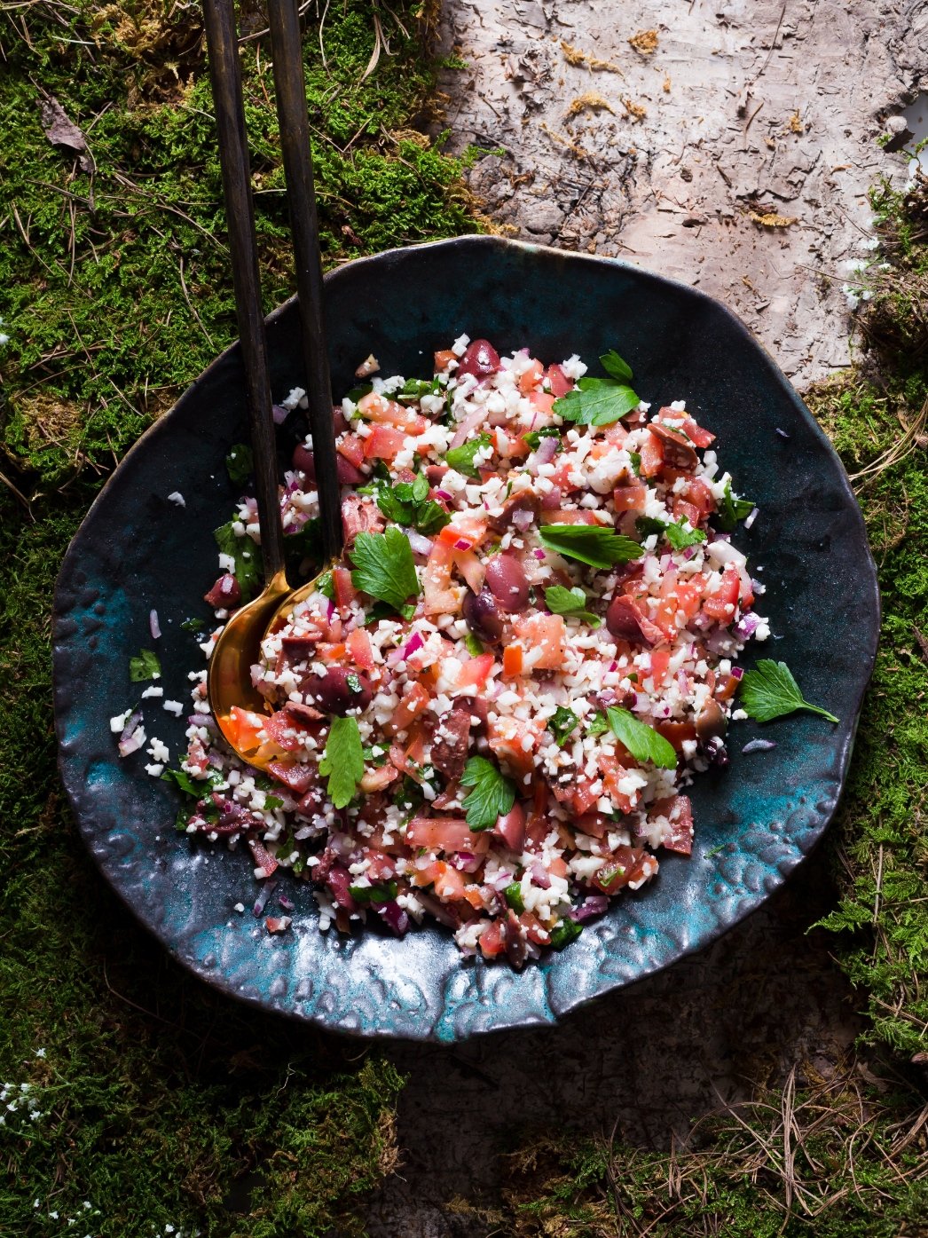 Cauliflower Rice Tabbouleh