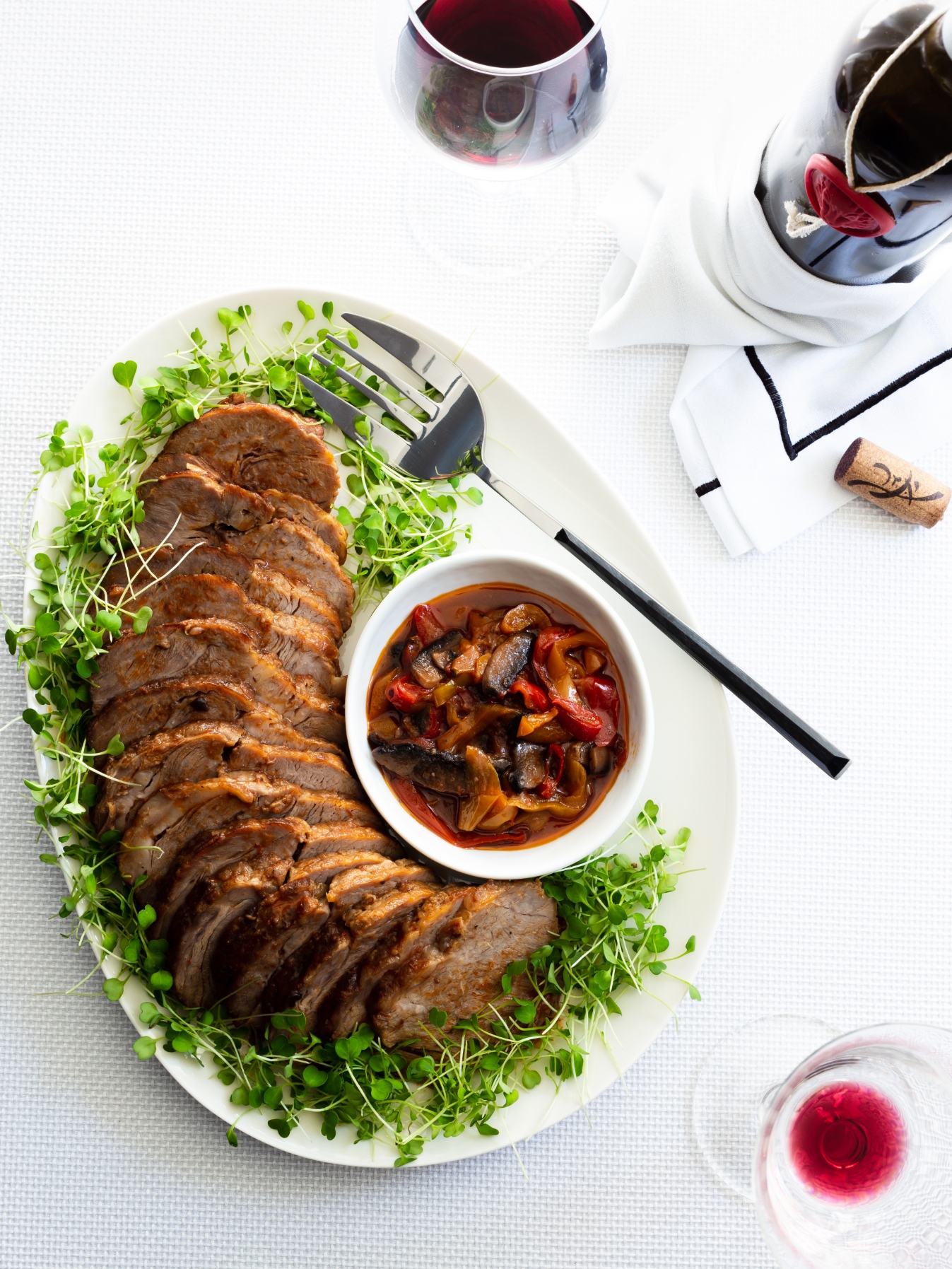 Red Wine Veal Roast