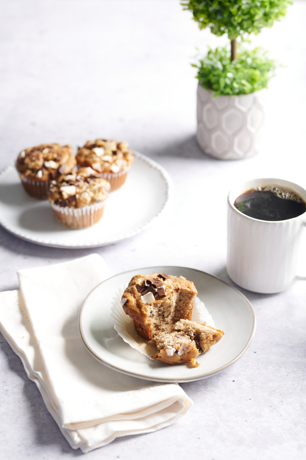 Banana Nut Butter Muffins Recipes