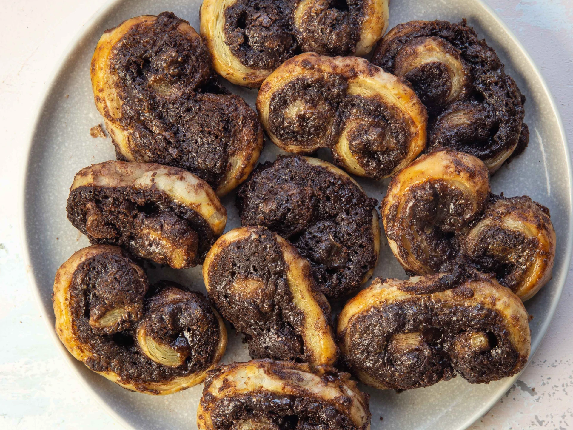 Chocolate-Peanut Butter Elephant Ears