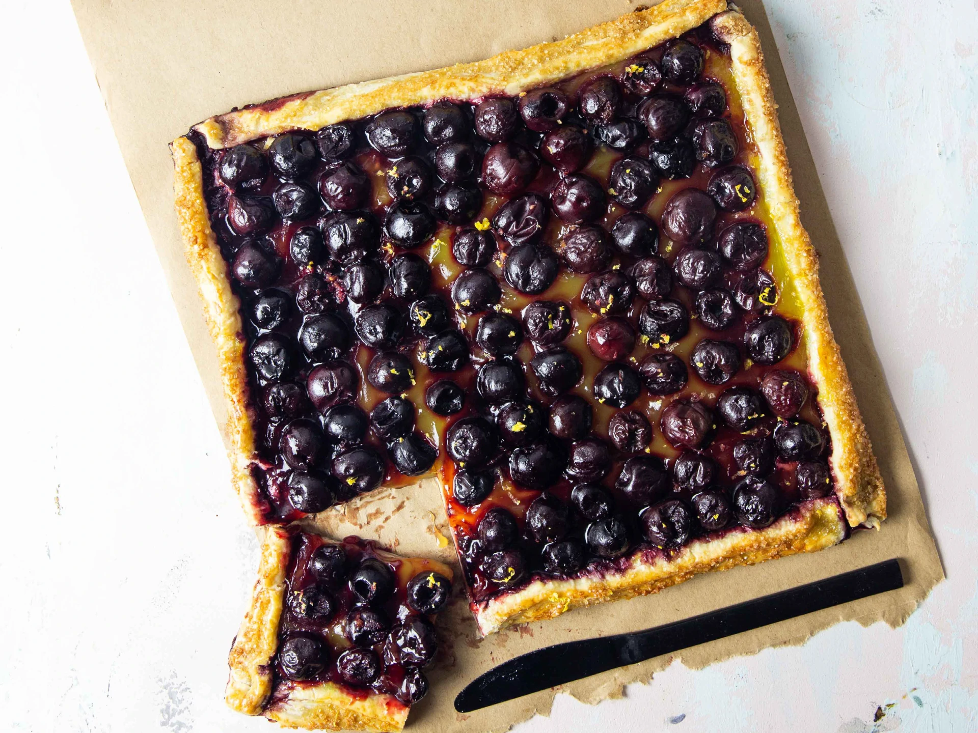 Lemon Cherry Tart