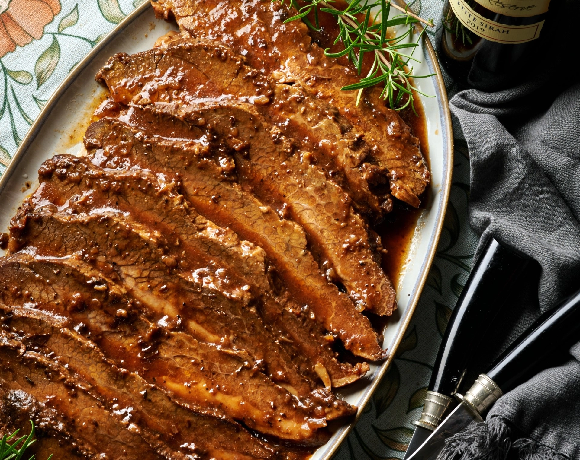 Just-Right Sweet and Saucy Brisket