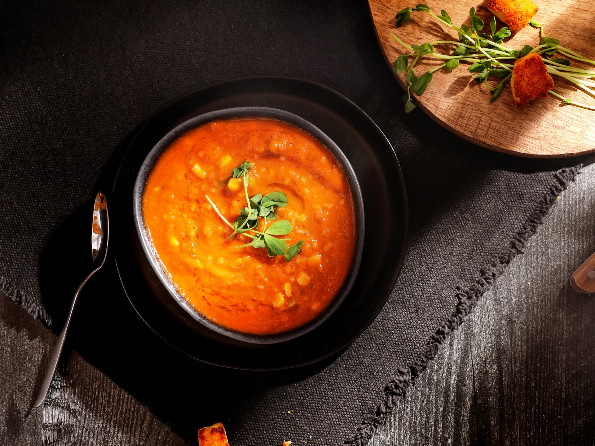 Easy Tomato Soup with Bulgur and Mixed Veggies - Kosher.com