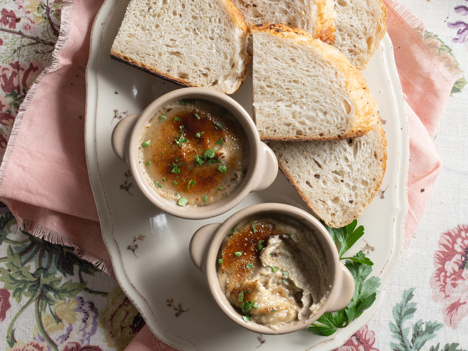 Brown Butter Eggplant Brûlée
