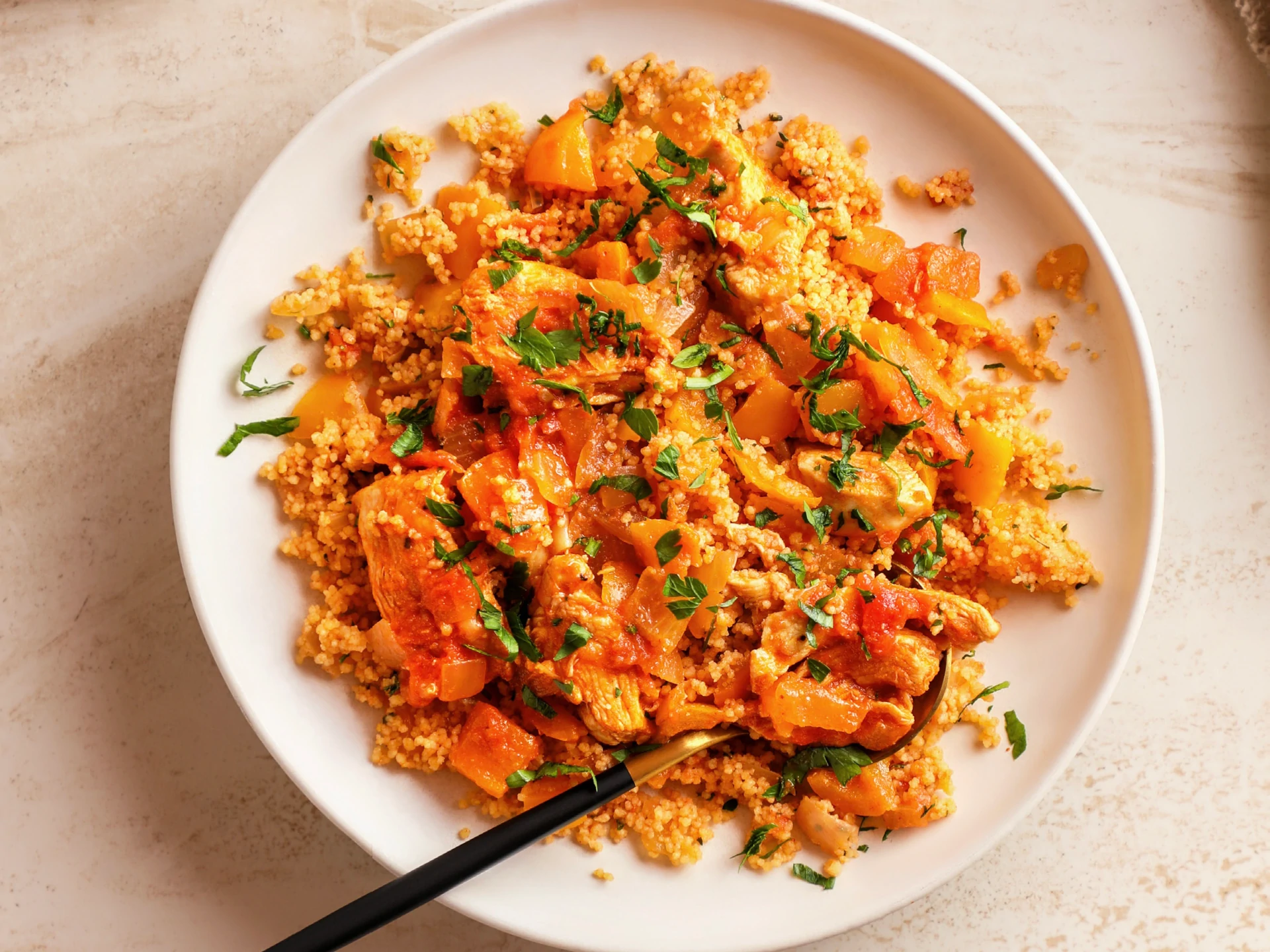 One-Pot Chicken and Couscous
