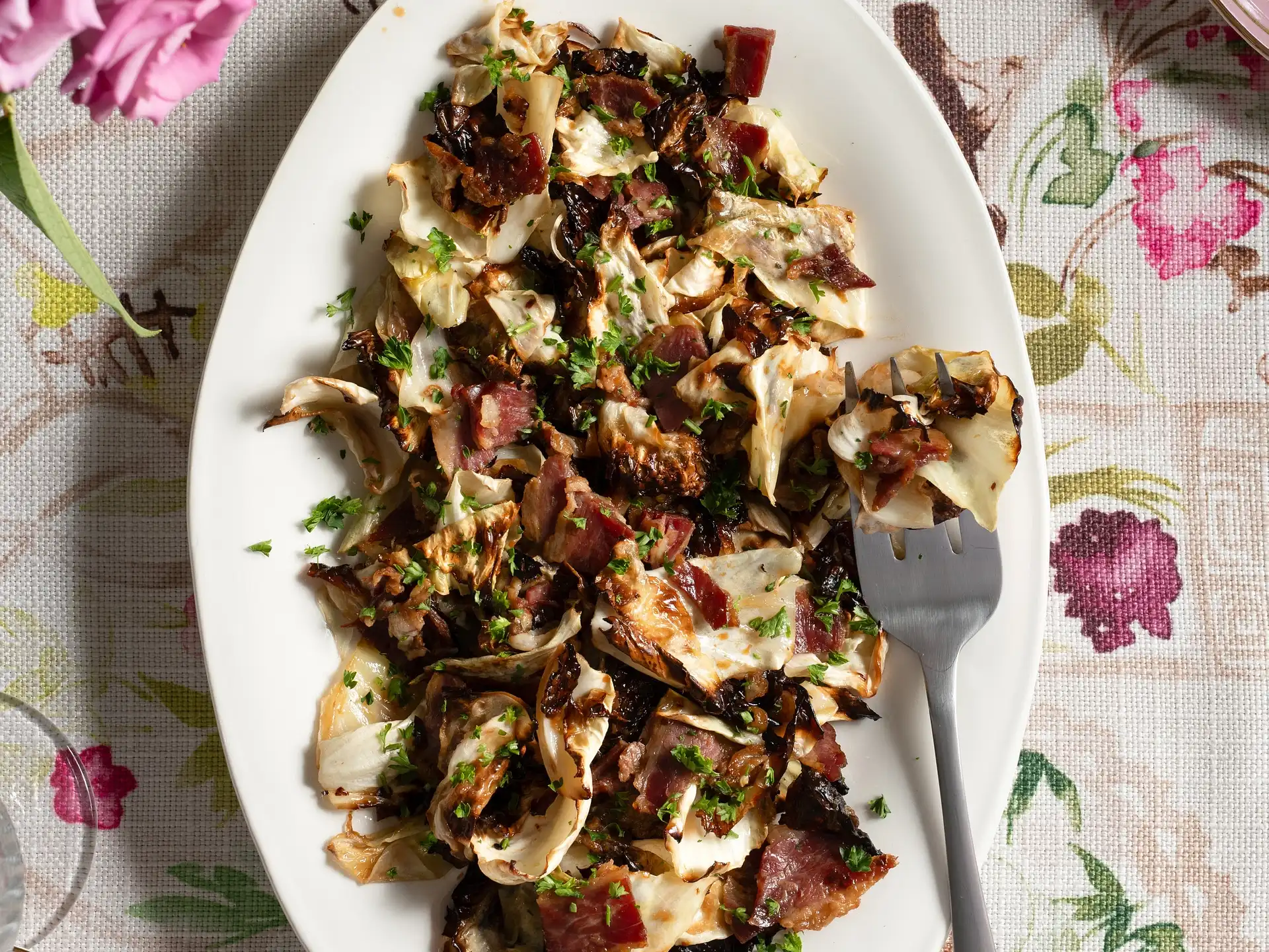 Asian Cabbage and Beef Fry