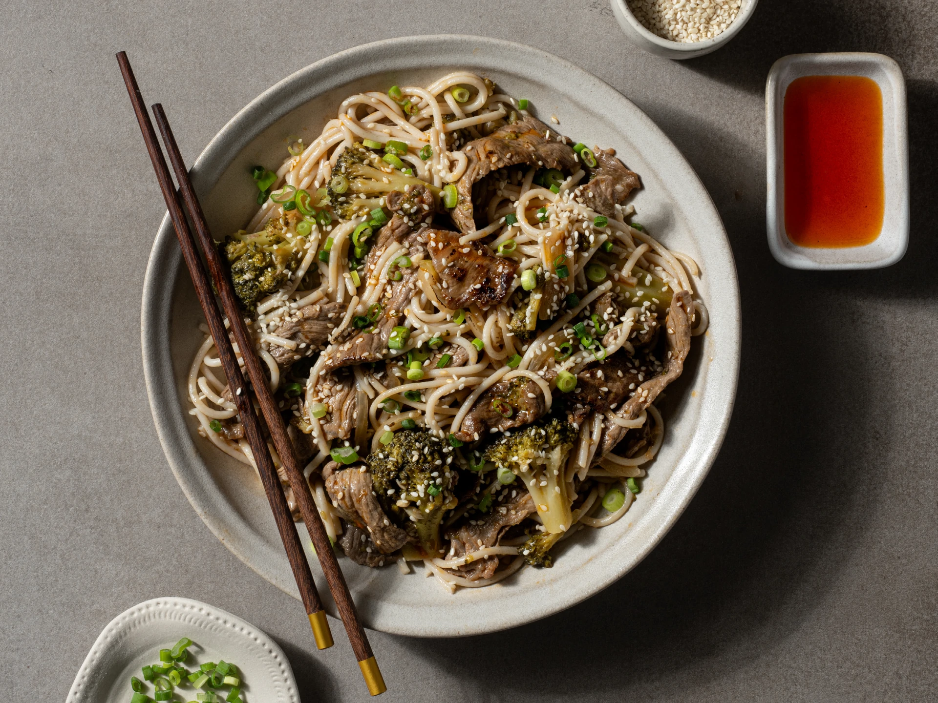 Beef and Broccoli Lo Mein