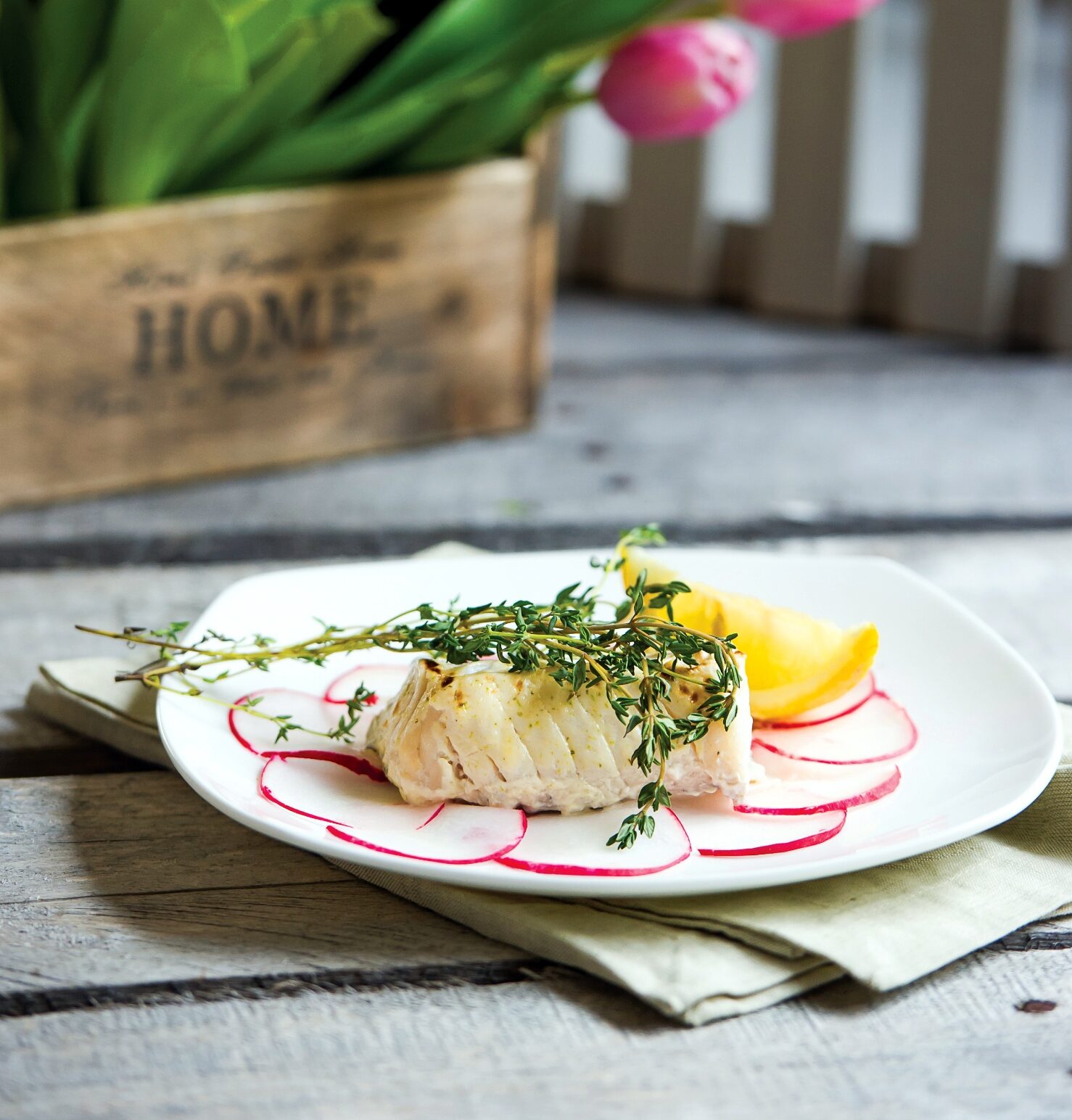 Lime and Dill Ocean Perch or Halibut