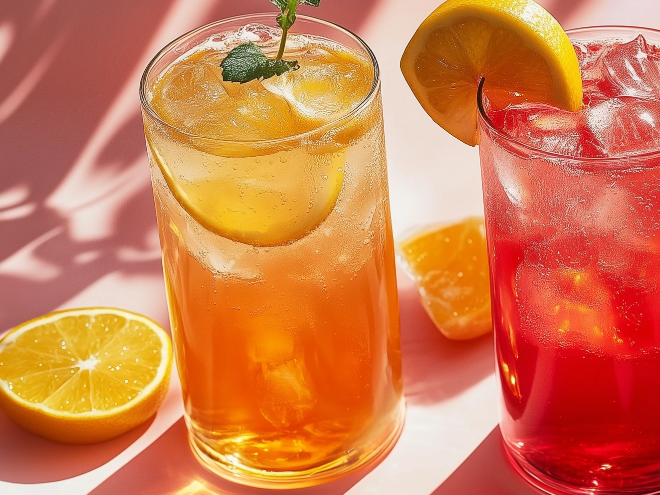 Mango-Passion Fruit Fizz