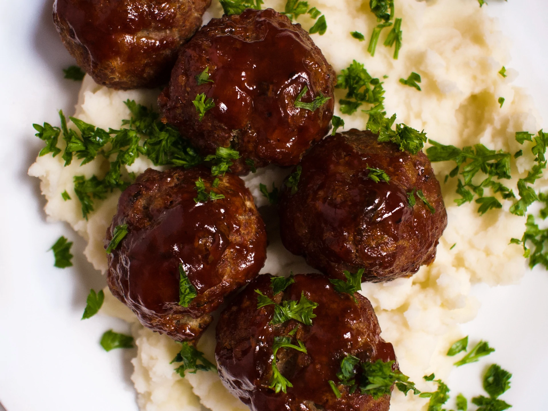 6-Ingredient Barbecue Meatballs