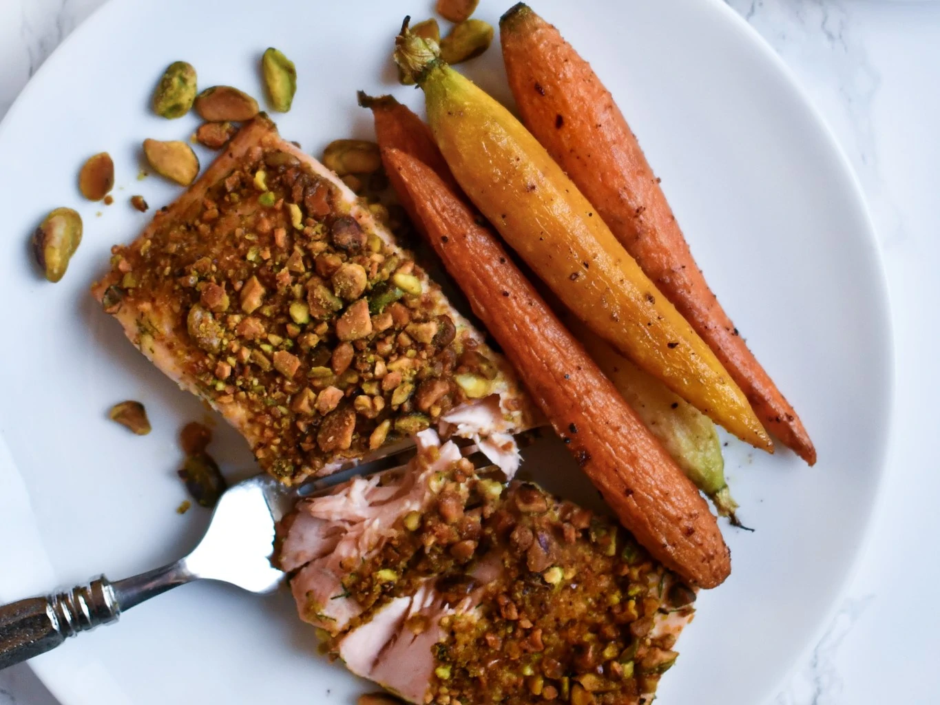 Pistachio-Crusted Salmon