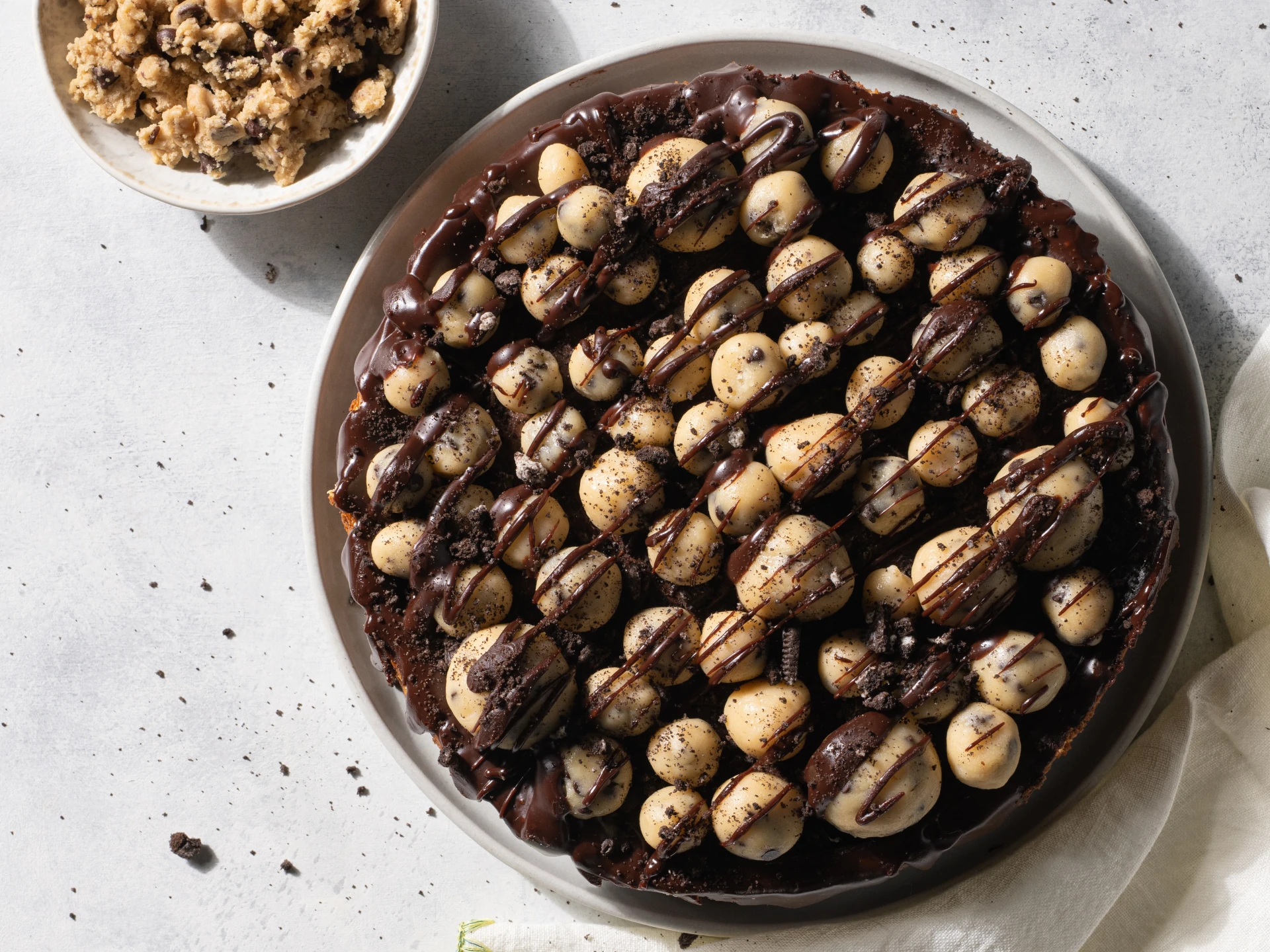 Chocolate Chip Cookie Dough Cheesecake