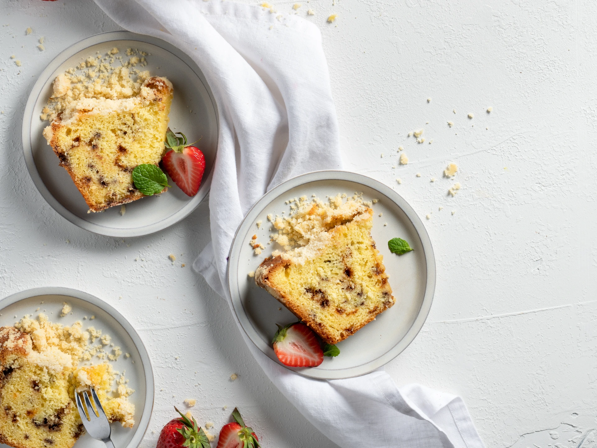 Triple Chip Bundt Cake