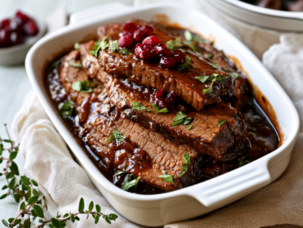 Passover Sweet and Saucy Brisket