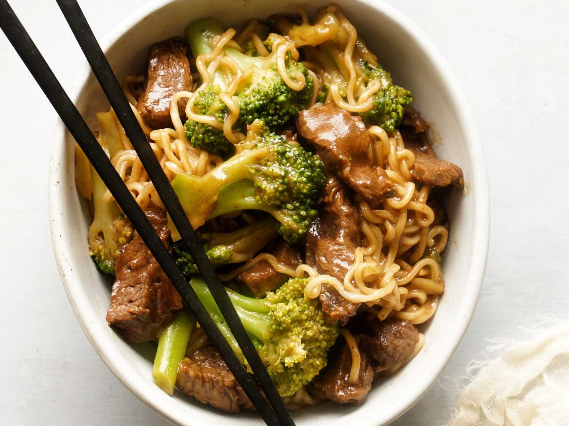 Beef and Broccoli Ramen