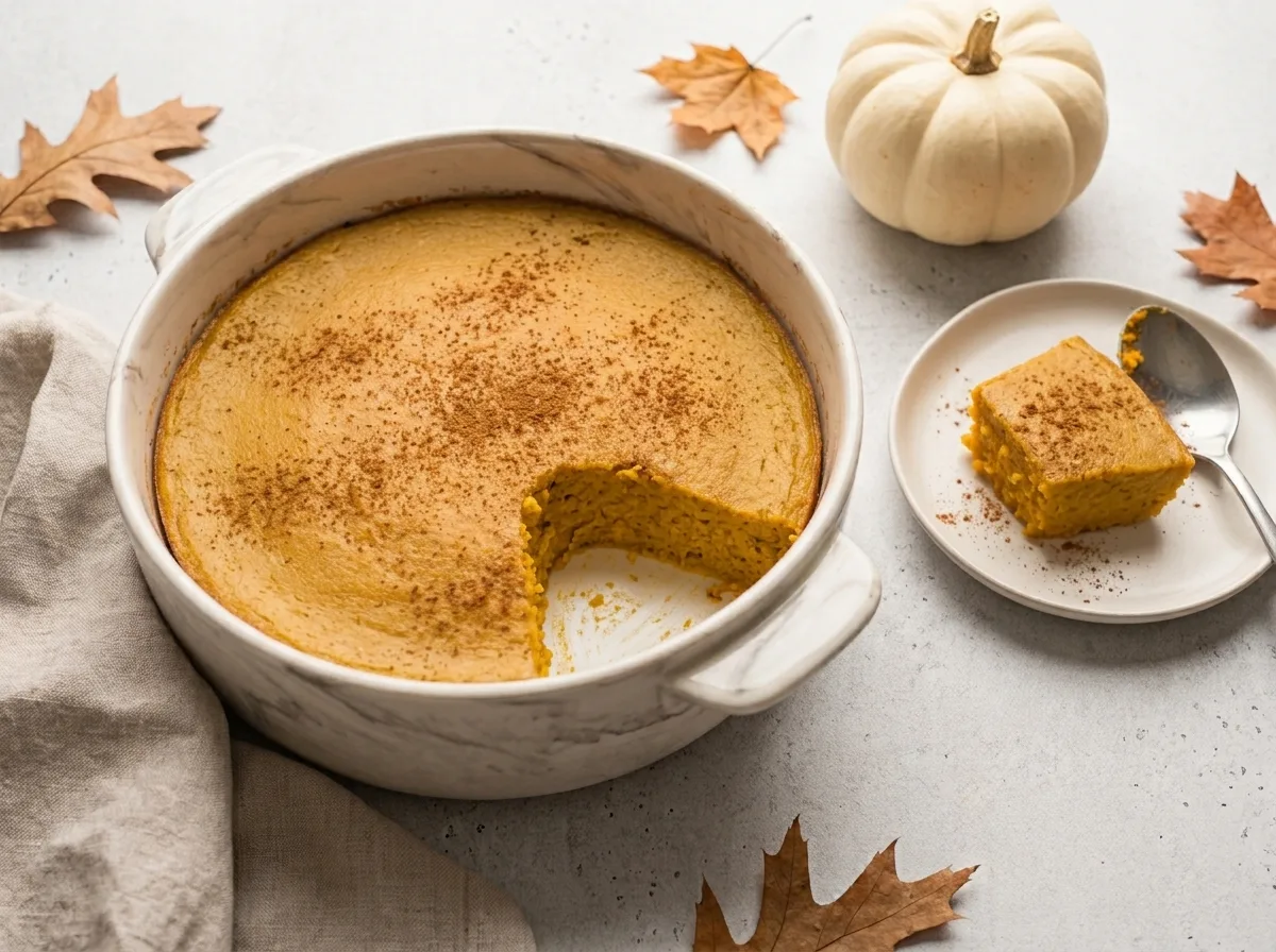 Easy Pumpkin Kugel