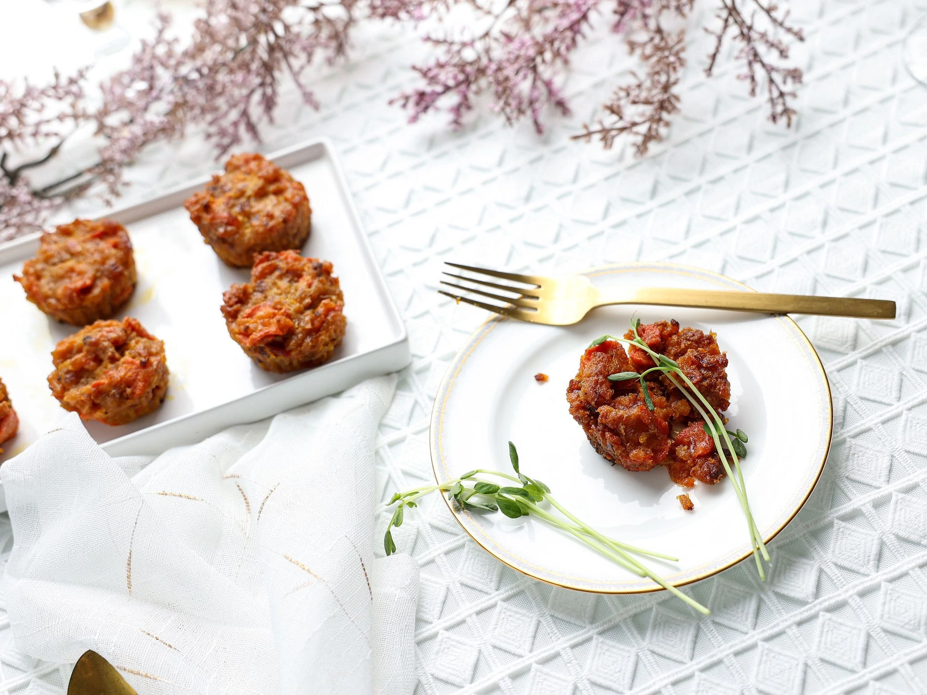 Carrot Sweet Potato Muffins