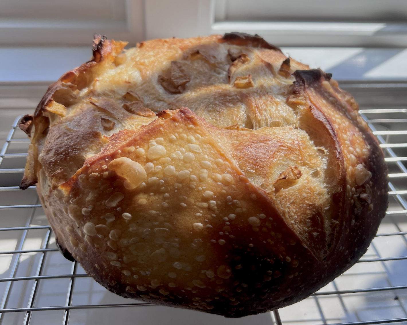 Dutch Oven Sourdough Bread - crave the good