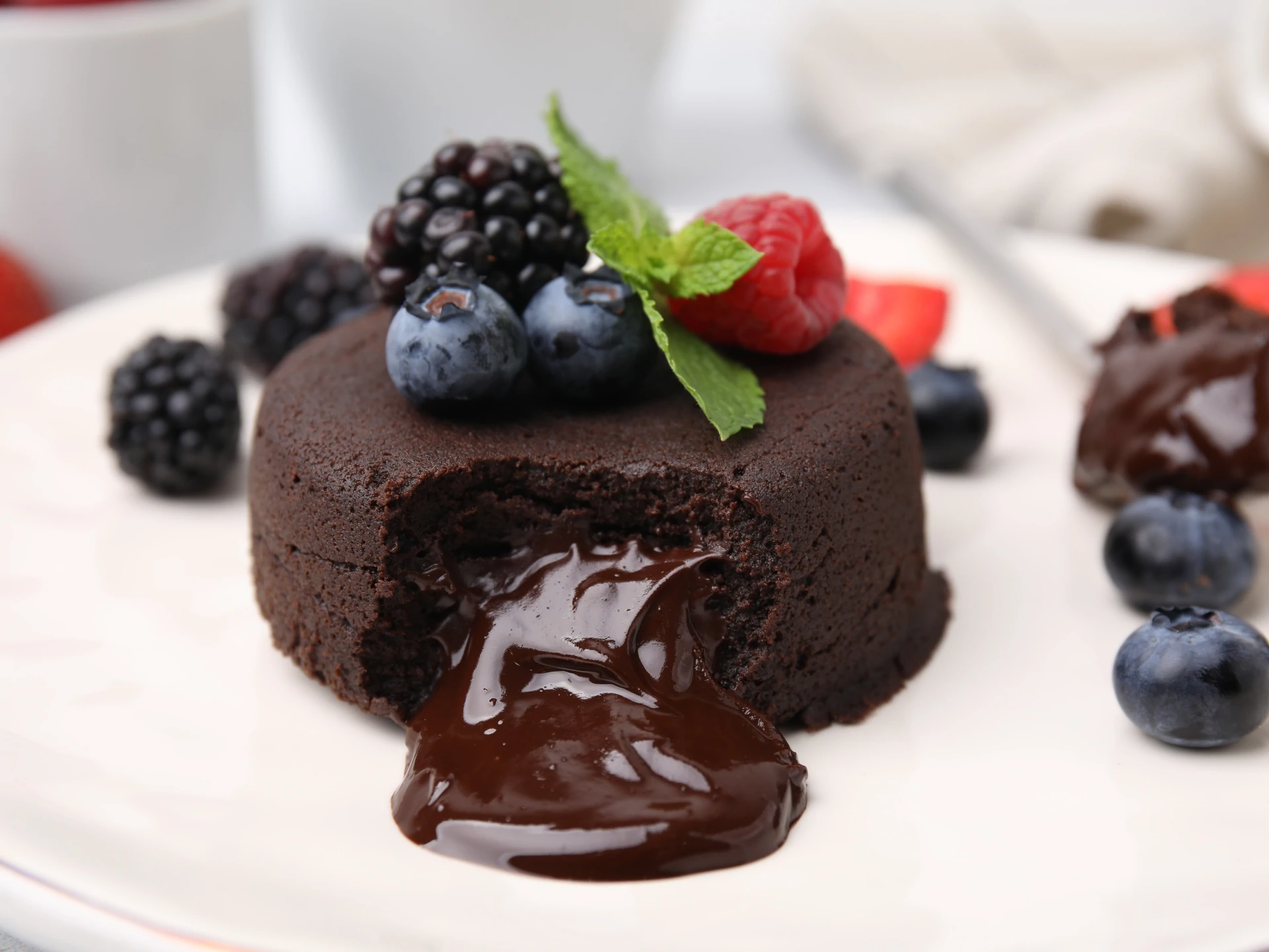 Molten Chocolate Lava Cakes
