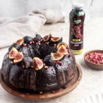 Indulgent Chocolate Pomegranate Cake