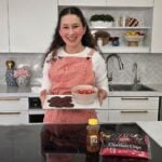Strawberry Salsa with Chocolate “Chips”