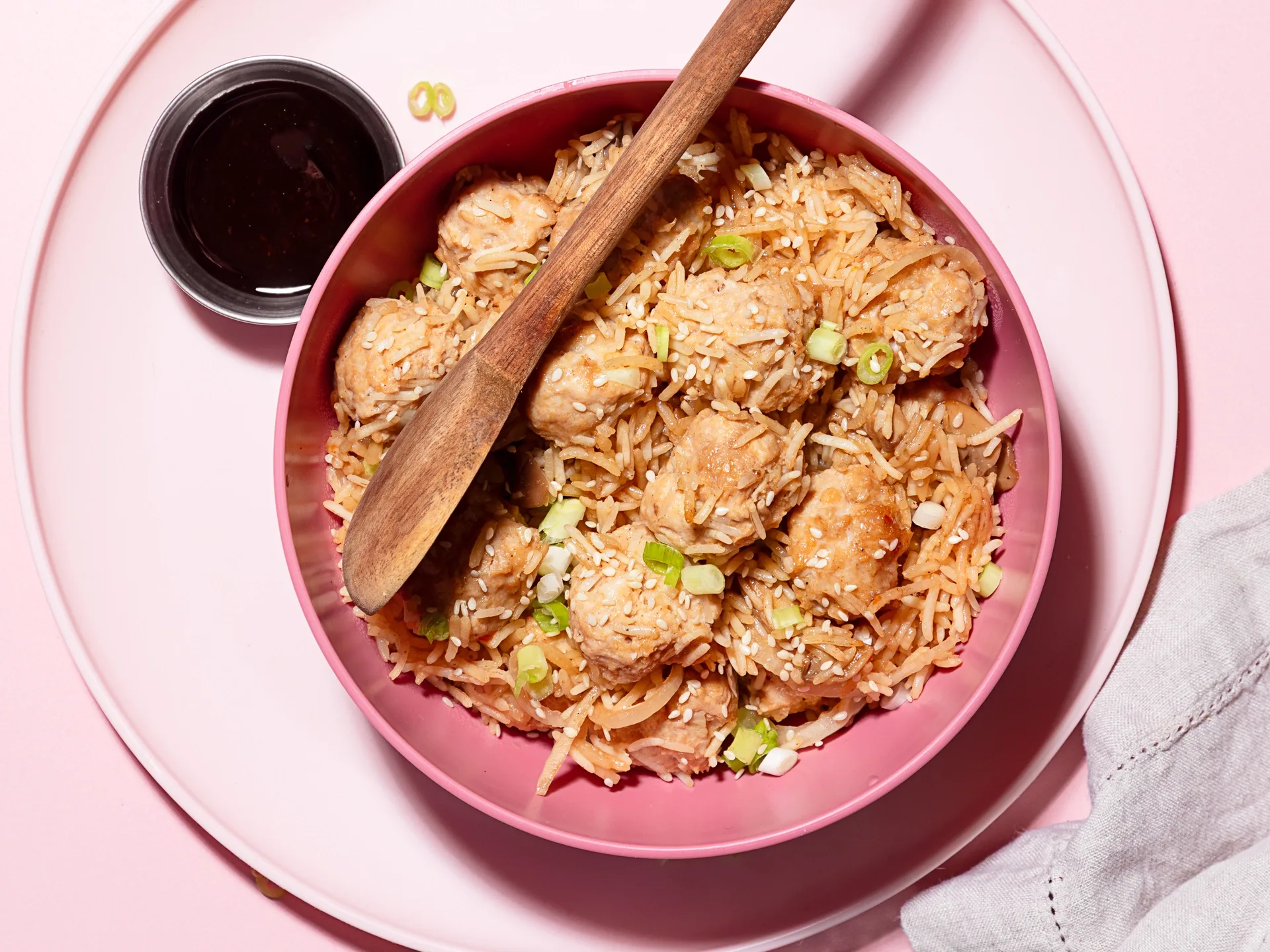 One-Pan Asian Chicken and Rice